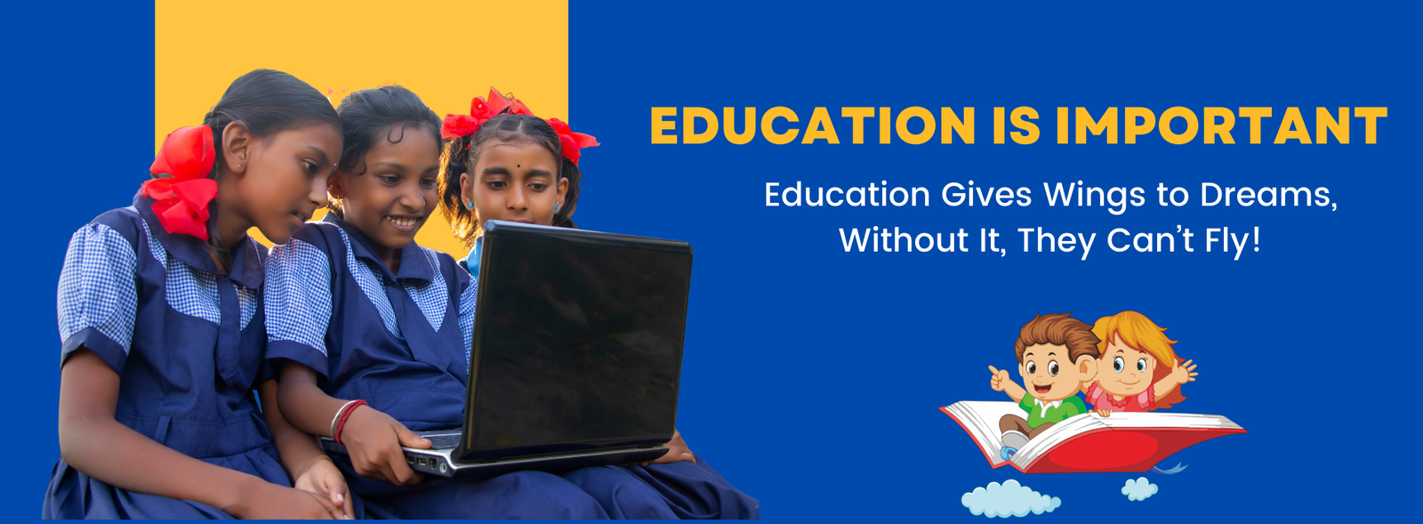 Basic English Class Banner (1900 x 700 px)